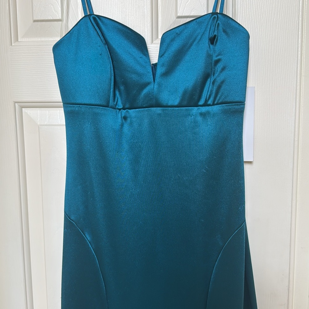 Stunning Aqua Formal Dress